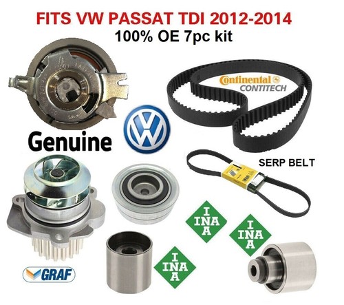 Timing belt water pump kit - timing,