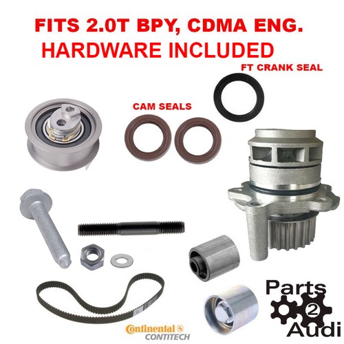 Timing belt kit hardware - belt, w