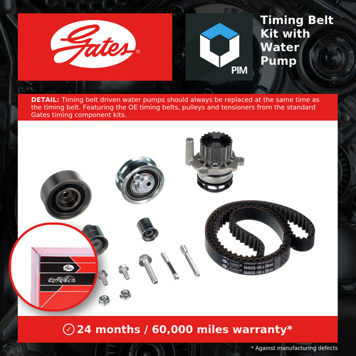 Timing belt water pump - &, kit