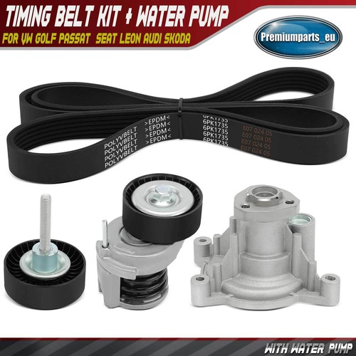 Timing belt kit water pump - belt,