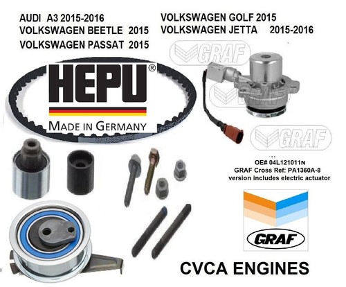 Timing belt kit diesel - kit, vw